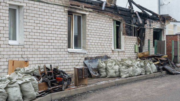 Professional Smoke Damage Removal technician working in Beltsville, MD